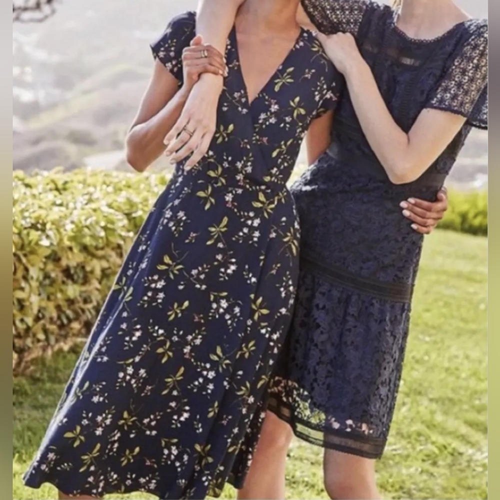 Ann Taylor petite floral dress